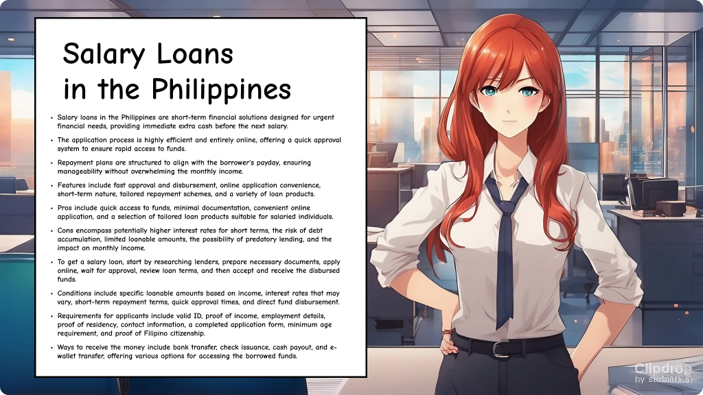 Guide to Salary Loans in Santo Tomas: Features, Pros & Cons